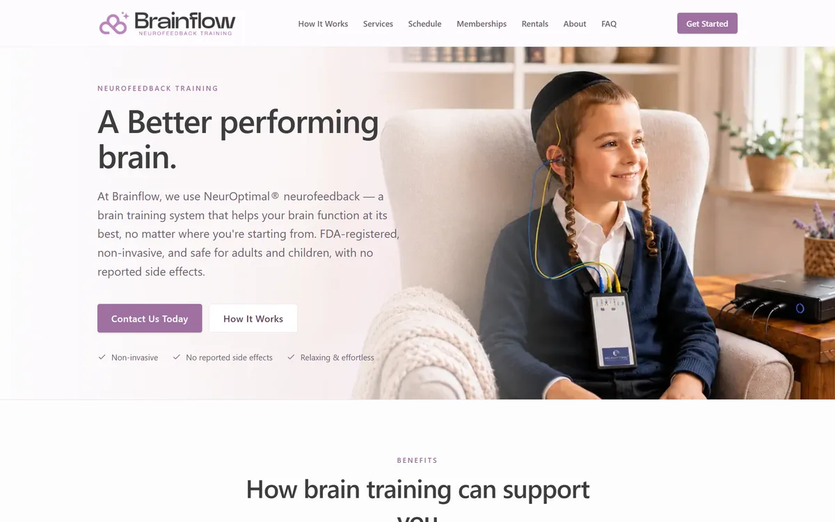 Brainflow homepage